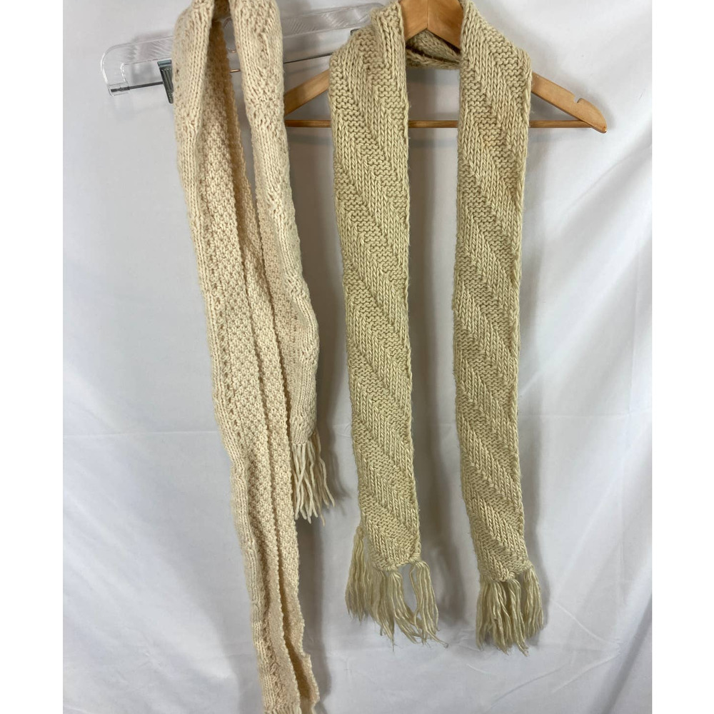 Bundle of 2 Wool Blend Scarves